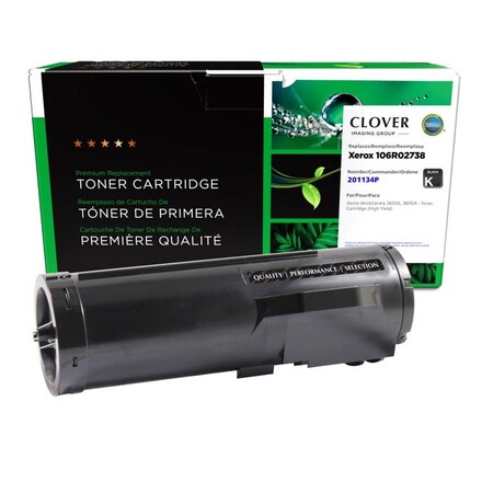 Clover Imaging Group Remanufactured High Yield Toner Cartridge for Xerox 106R02738 201134P